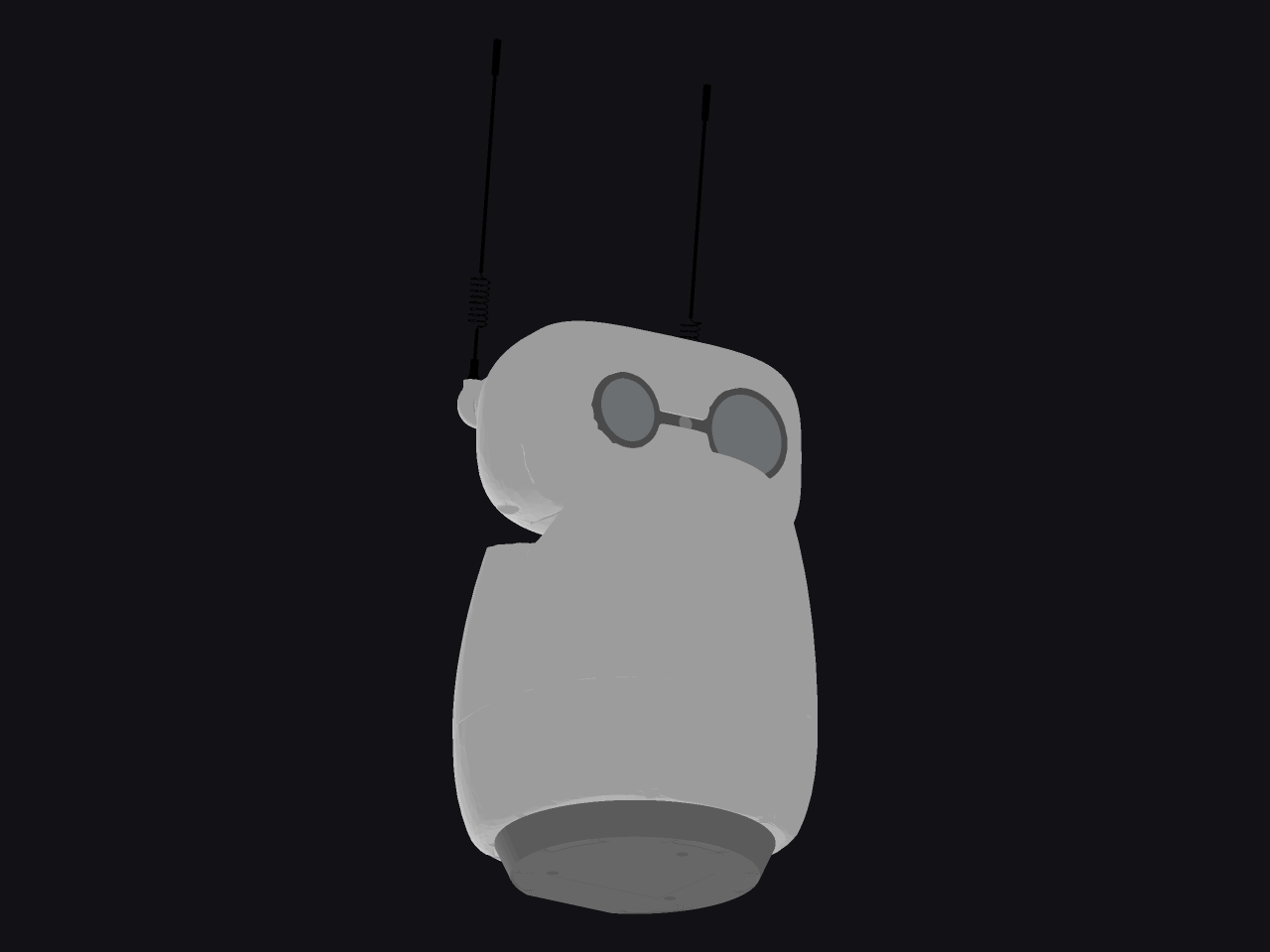 Reachy Mini rendered in ARMOR