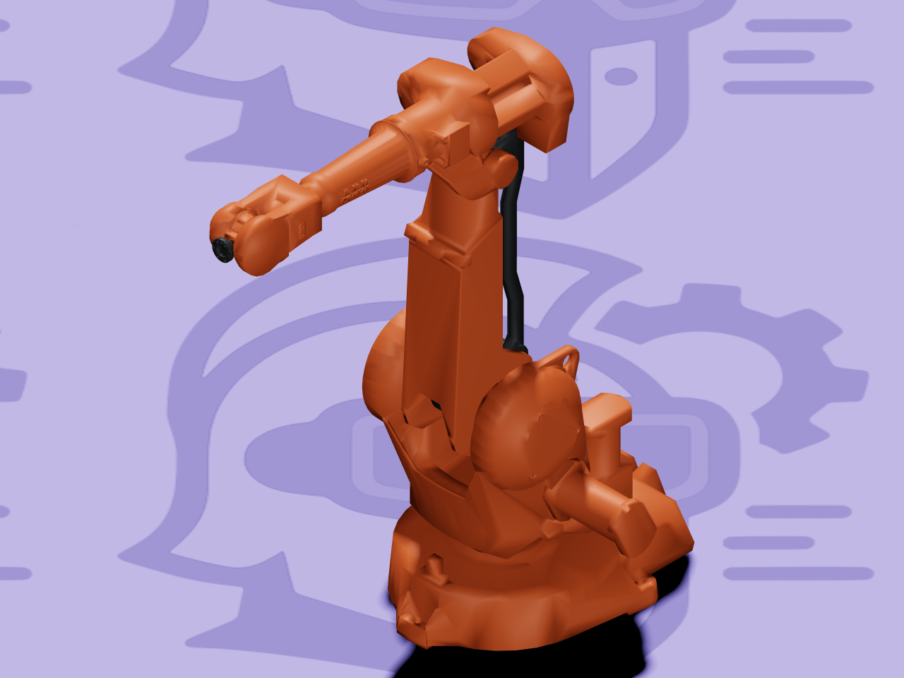 IRB 2400 rendered in ARMOR