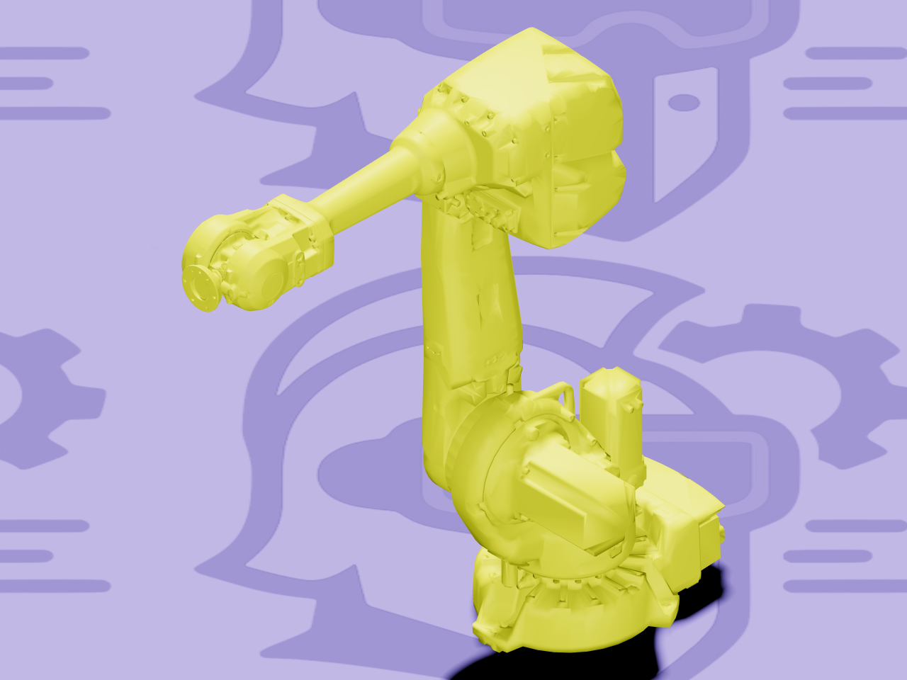 IRB 4600 rendered in ARMOR
