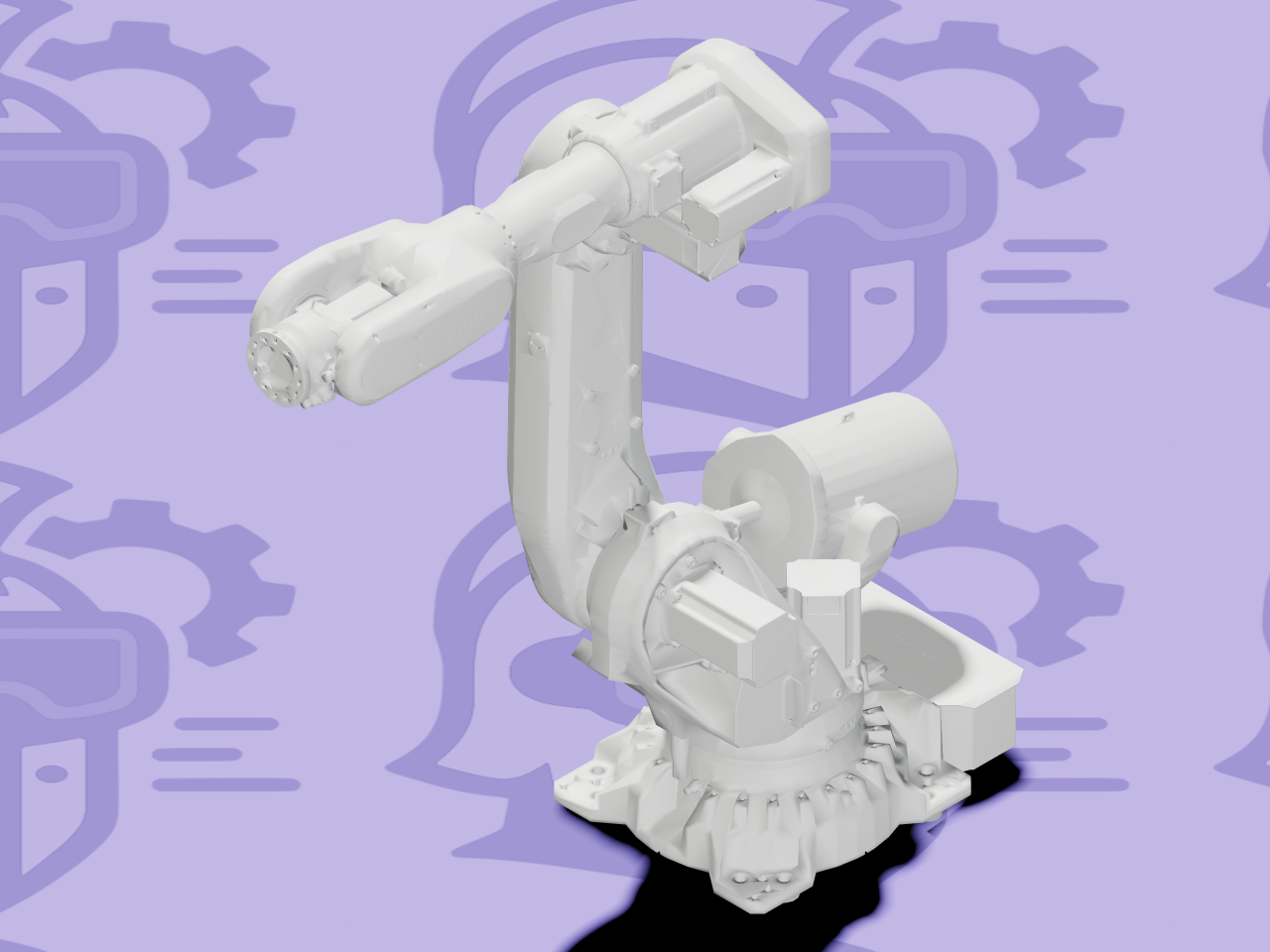 IRB 6700 rendered in ARMOR