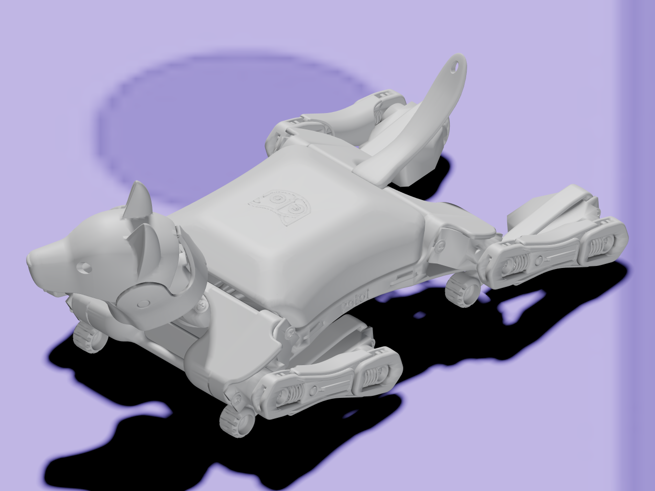 Bittle rendered in ARMOR
