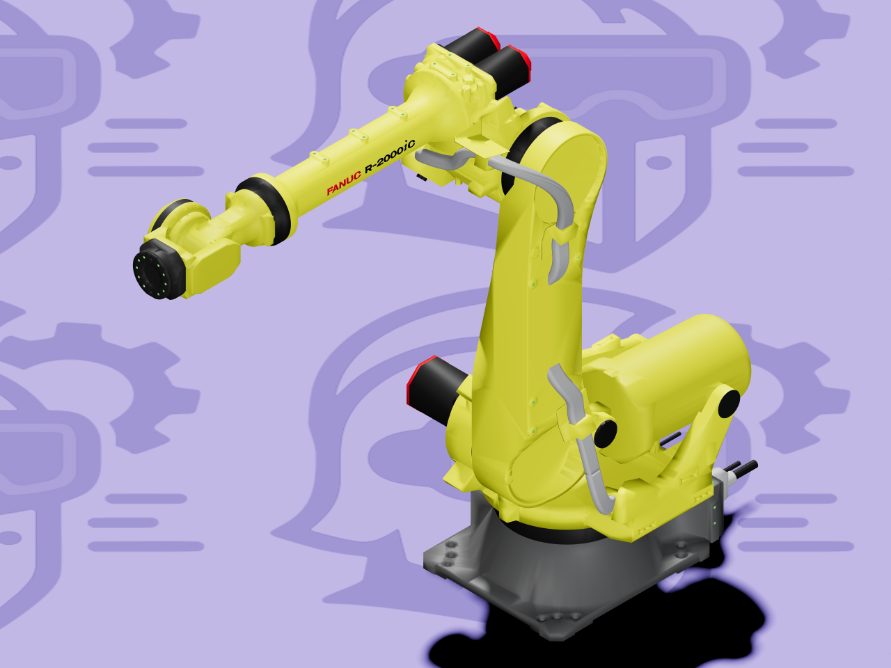 R-2000iC/165F rendered in ARMOR