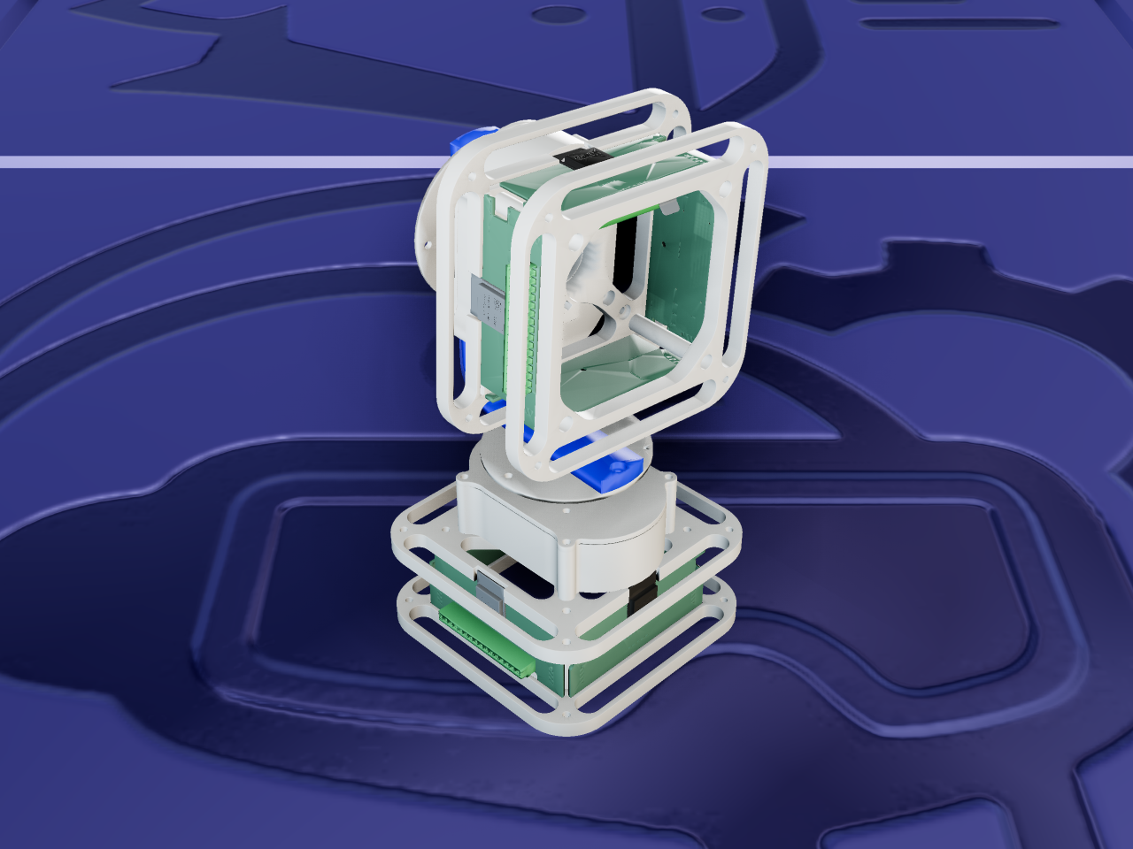 GEMS Articulated Robot rendered in ARMOR
