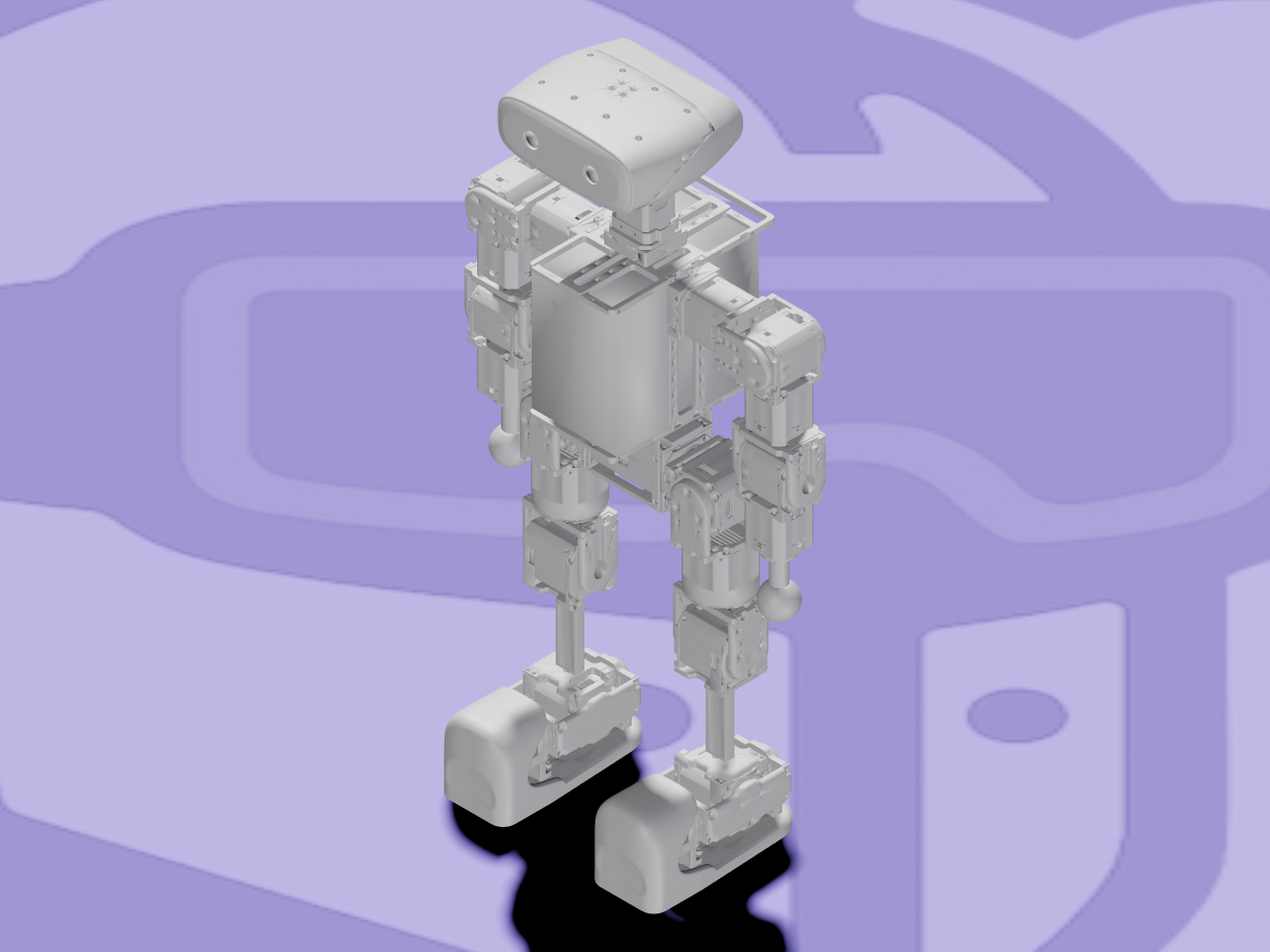 Mini Pi+ rendered in ARMOR