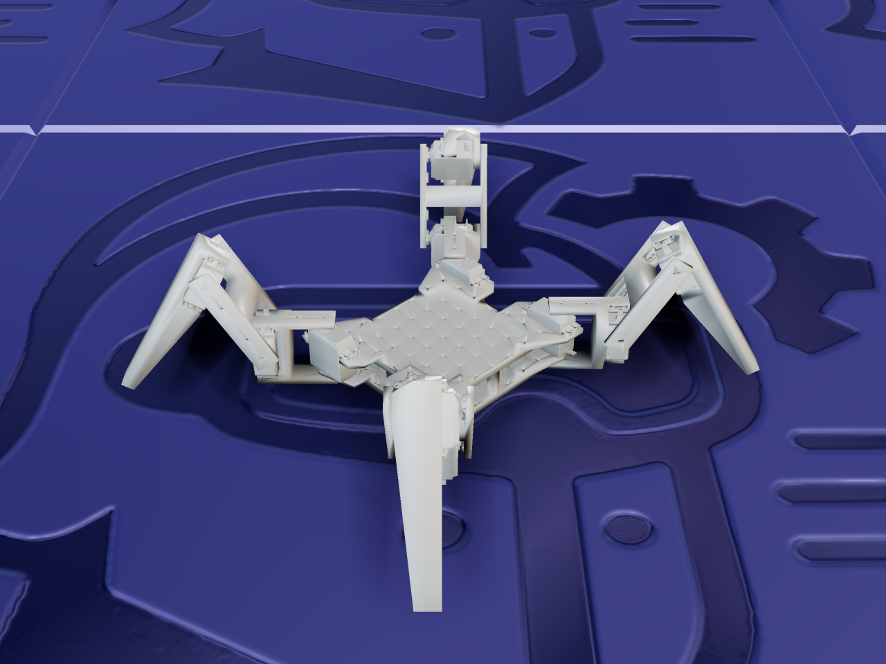 SPDR Bot rendered in ARMOR