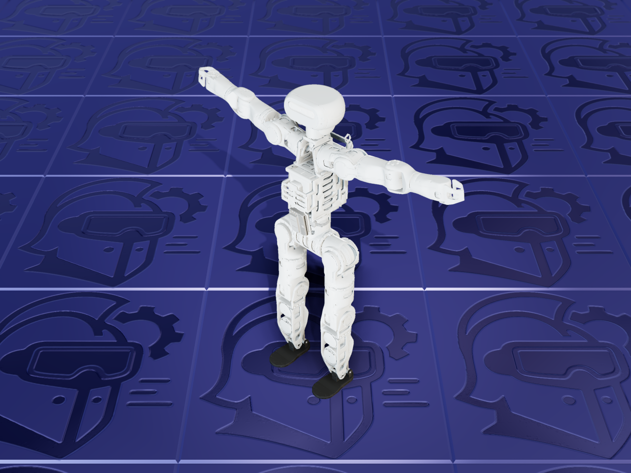 JAKA PI rendered in ARMOR