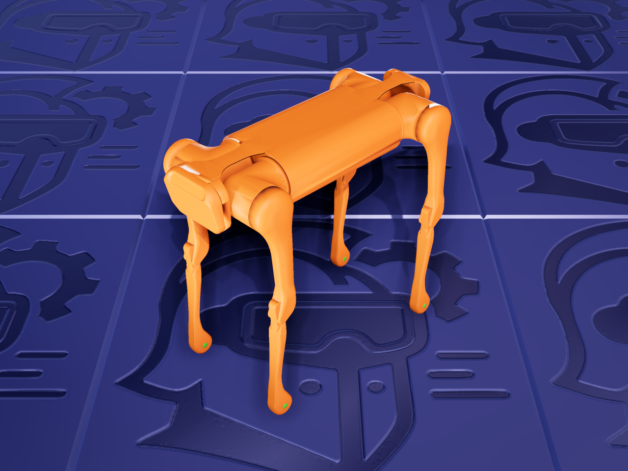 AlienGo rendered in ARMOR